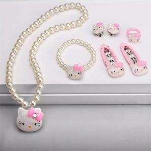 Hello kitty jewelry set